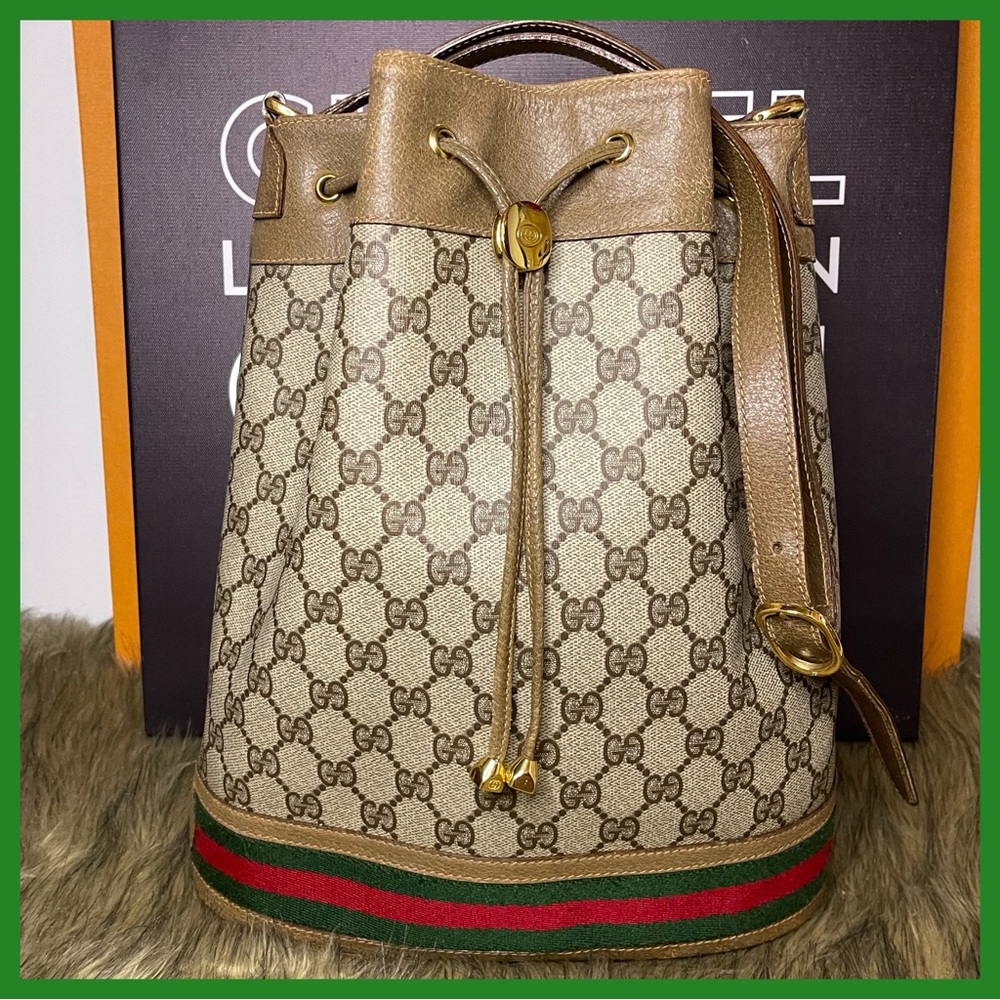 Gucci Sherry Line Shoulder bag Bucket Bag